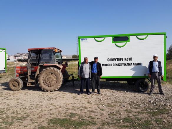 Afyon / Şuhut Güneytepe ve Senir Köyleri'ne Morglu Cenaze Yıkama Aracı