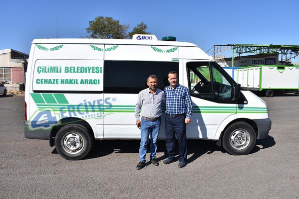 Düzce Çilimli Belediyesi'ne Cenaze Nakil Aracı Verilmiştir