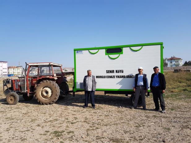 Afyon / Şuhut Güneytepe ve Senir Köyleri'ne Morglu Cenaze Yıkama Aracı