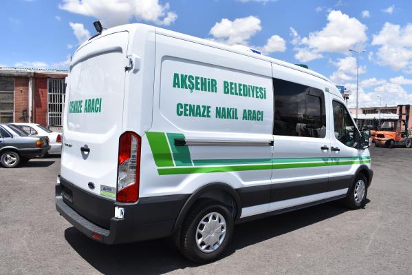 Konya Akşehir Belediyesi'ne Cenaze Nakil Aracı Verilmiştir