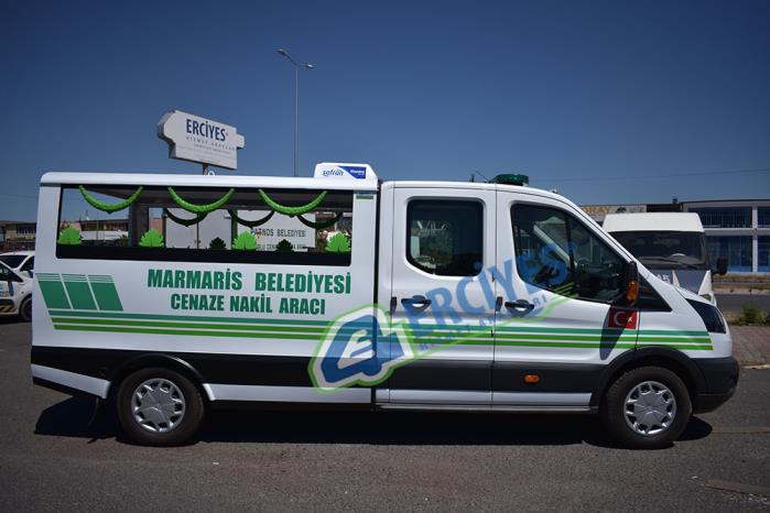 Muğla Marmaris Belediyesi'ne Cenaze Nakil Aracı Verilmiştir