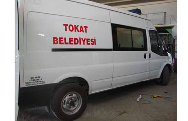 Tokat Belediyesi'ne Panelvan Nakil Aracı 