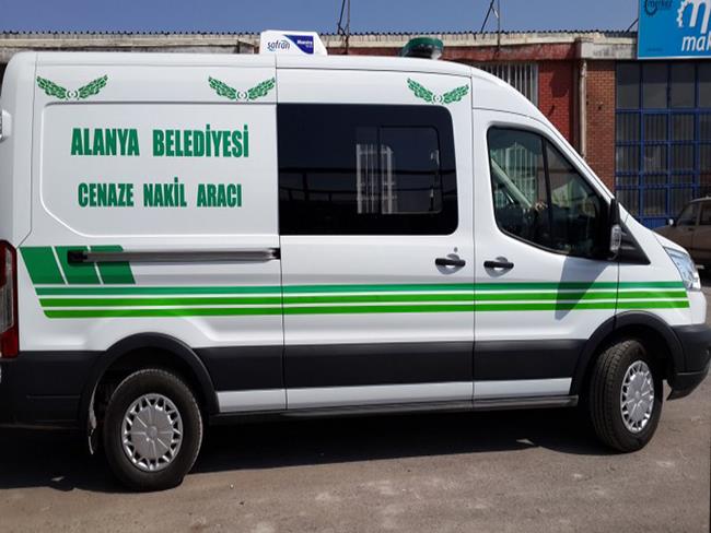 Antalya/ Alanya Belediye Başkanlığı Mezarlık Müdürlüğüne Cenaze Nakil Aracı 