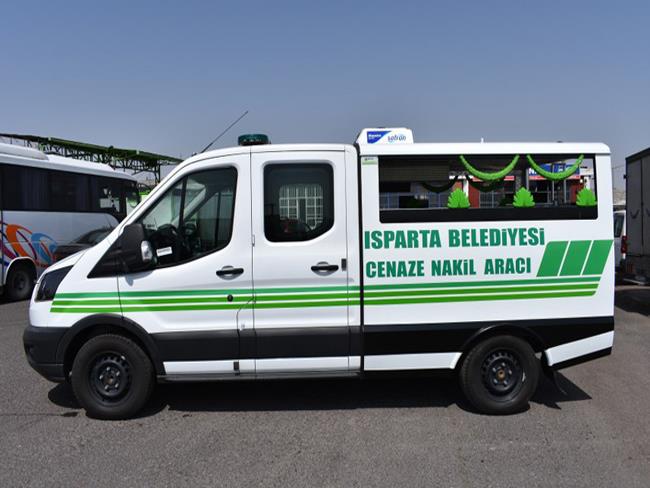 Isparta Belediyesine Merasim Tipi Cenaze Nakil Aracı 