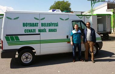  Sinop İli Boyabat Belediyesine Cenaze Nakil Aracı Teslim Edilmiştir