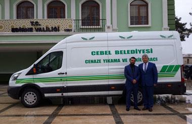  Bulgaristan Cebel Belediyesine Panel Van Cenaze Yıkama Aracı 