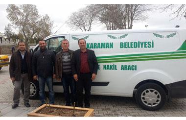 Karaman Belediyesi Panel Van Cenaze Nakil Aracı 