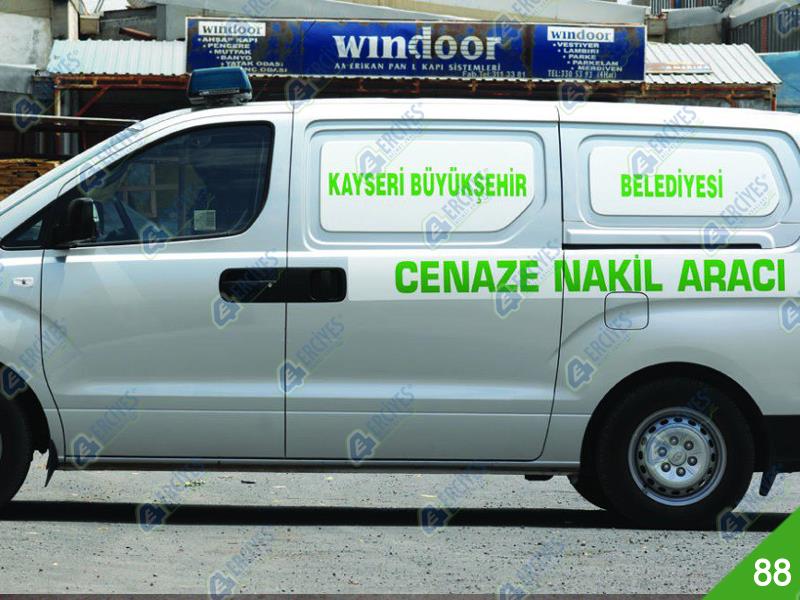 Panelvan Cenaze Nakil Aracı