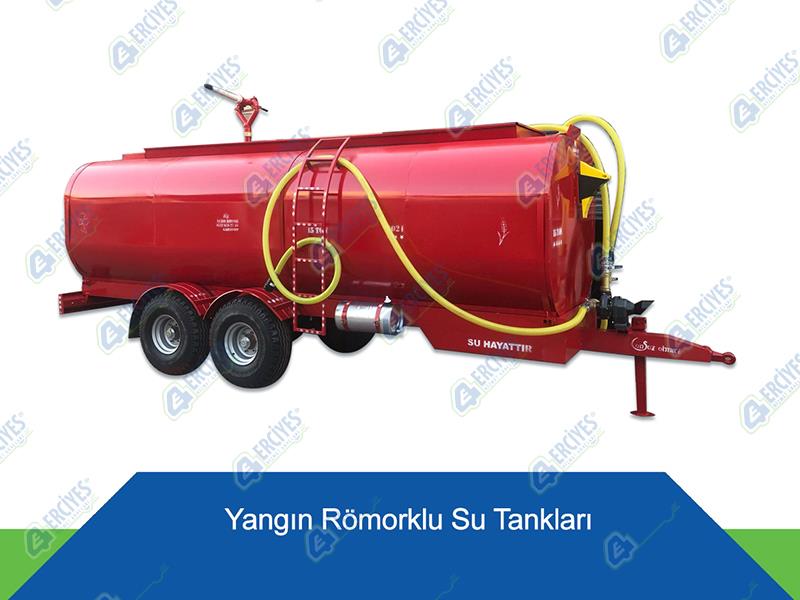 Yangın Römorklu Su Tankları