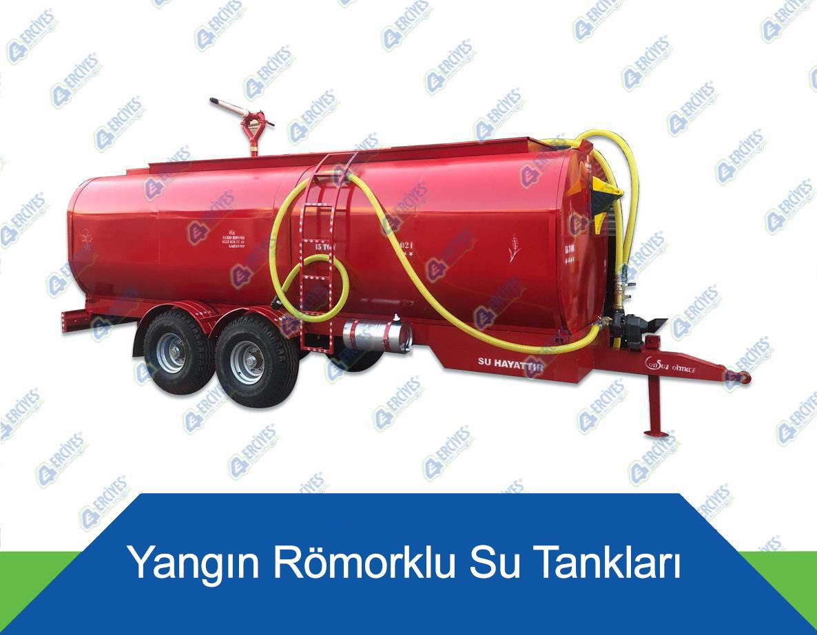 Yangın Römorklu Su Tankları